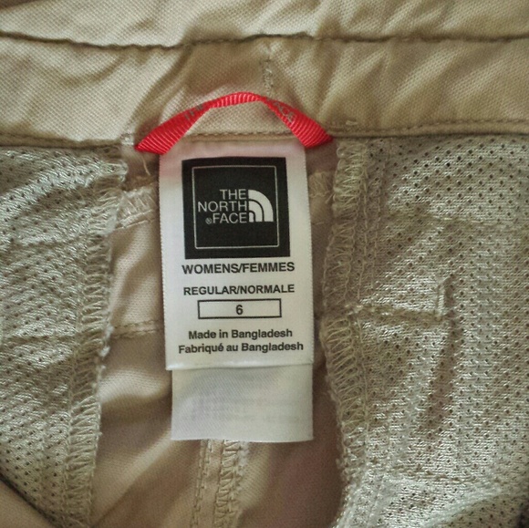 North face khaki pants sz 6 - Picture 2 of 2